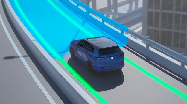 Honda Sensing featuring the Lane Keeping Assist System with Traffic Jam Assist Honda Sensing featuring the Lane Keeping Assist System with Traffic Jam Assist