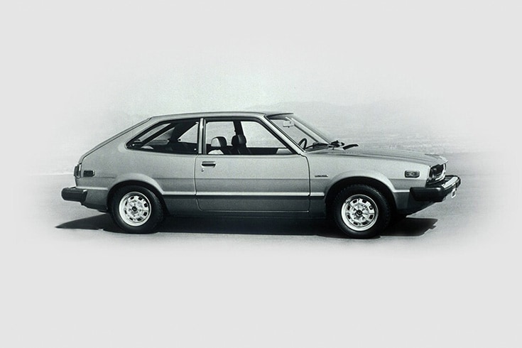 1976 Honda Accord in a professional studio environment. 1976 Honda Accord in a professional studio environment.
