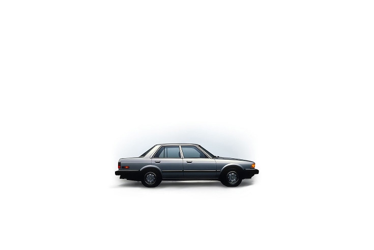 1982 Honda Accord, profile view, in a professional studio environment. 1982 Honda Accord, profile view, in a professional studio environment.