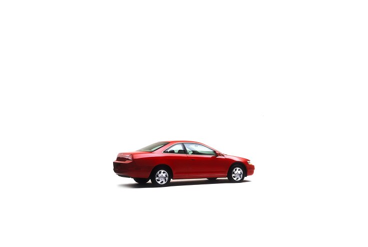 1998 Honda Accord, three-quarter rear view, in a professional studio environment. 1998 Honda Accord, three-quarter rear view, in a professional studio environment.