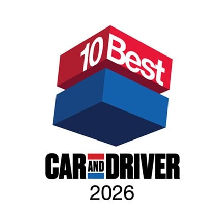 2026 Car and Driver 10Best car logo 2026 Car and Driver 10Best car logo
