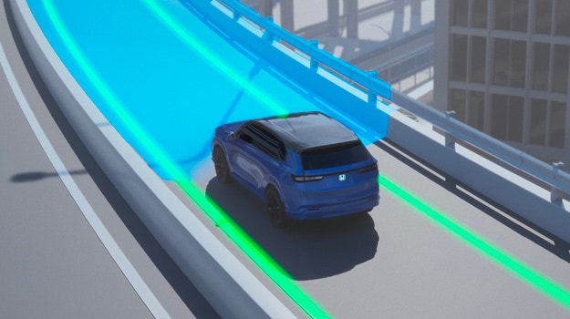 Honda Sensing featuring the Lane Keeping Assist System with Traffic Jam Assist Honda Sensing featuring the Lane Keeping Assist System with Traffic Jam Assist